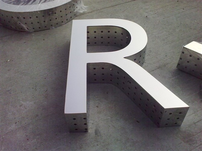 精品網眼不鏽鋼字