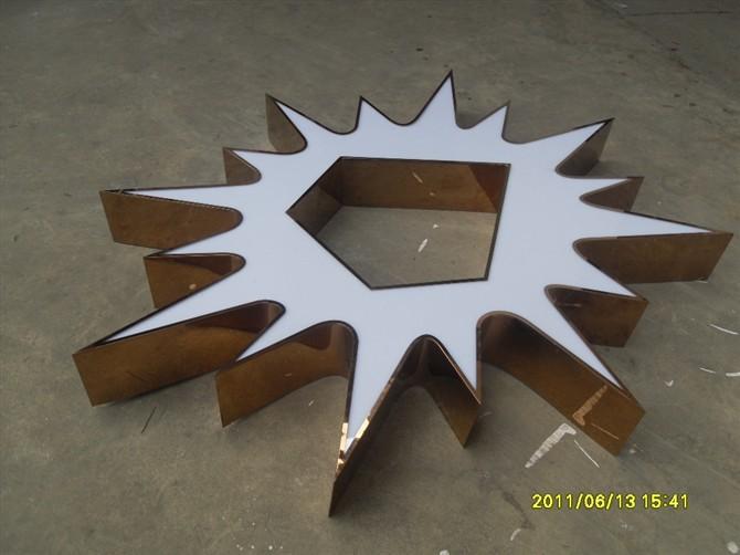 鈦金邊發光（guāng）字