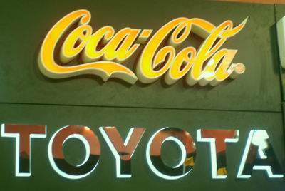 不鏽鋼LED背（bèi）光字（zì）