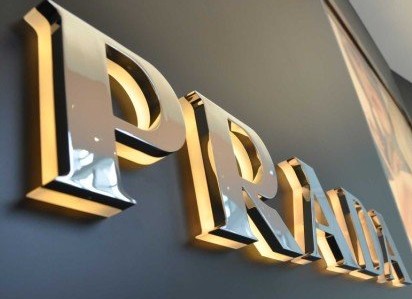 LED精品背投光發光字