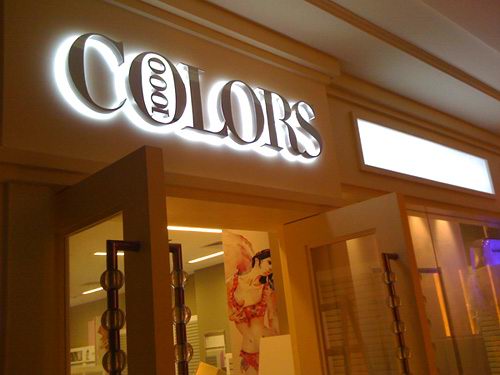 精品不鏽鋼背發光字