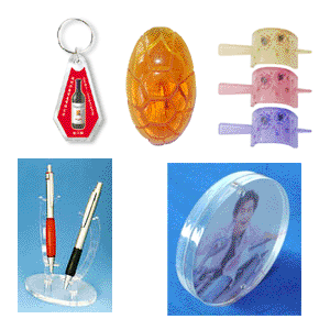 有機玻璃亞克力飾品，上海有機製品公司