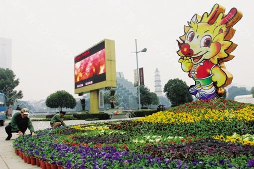 街景，景觀小品，精神堡壘，景觀雕塑製品，標誌性廣告牌