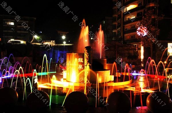 高檔小區（qū）夜景廣場（chǎng）照明