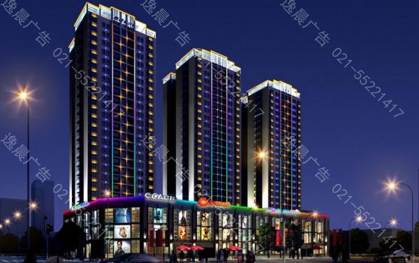 LED樓體（tǐ）亮化，上海LED樓體亮化，LED樓宇亮化製作