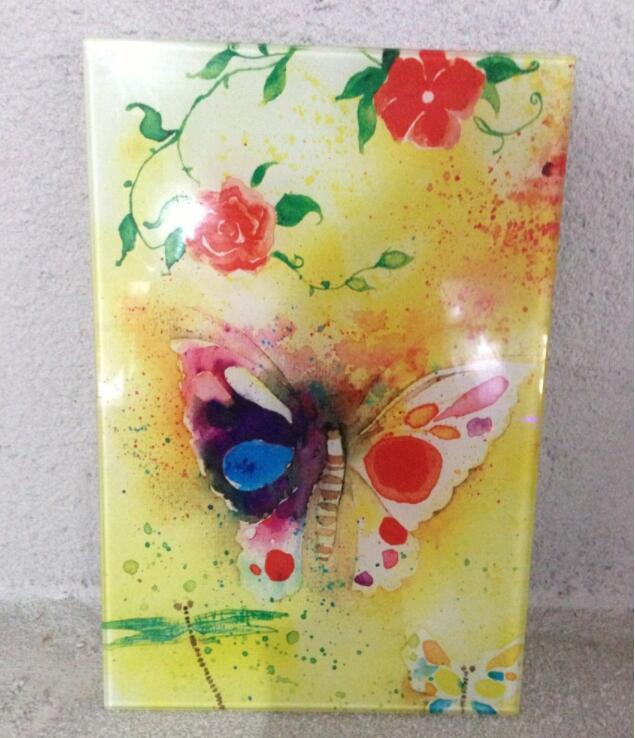 玻璃UV彩印加工,玻璃UV噴繪加工,玻璃（lí）UV打印加工