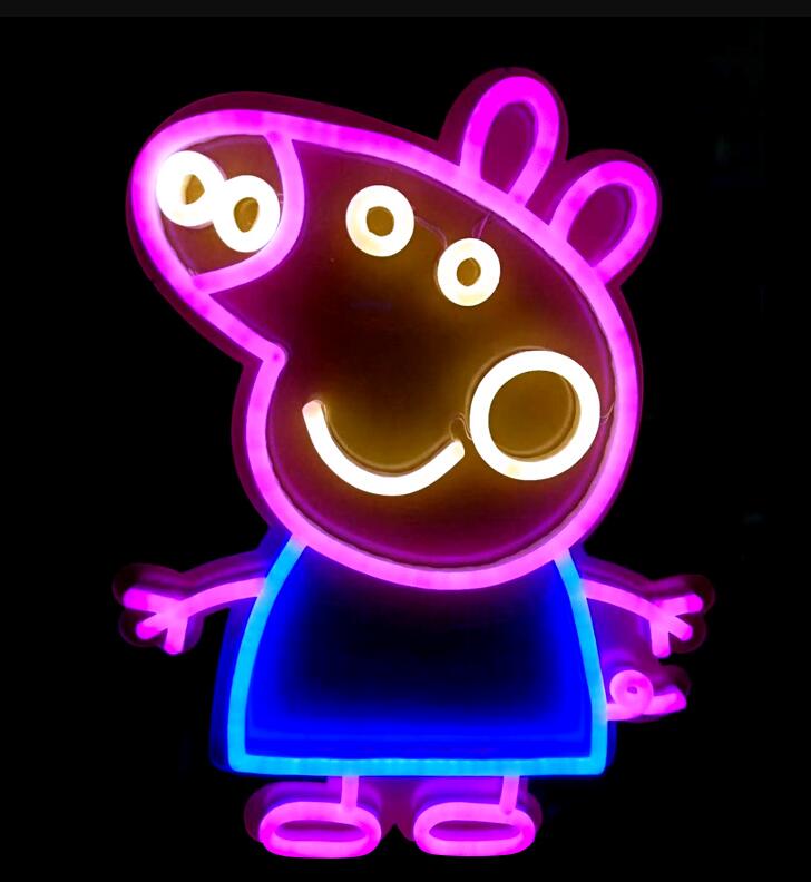 霓虹（hóng）燈發光字廣告牌酒吧（ba）裝飾網紅led 柔性（xìng）霓虹燈定製（zhì）門頭（tóu）招牌定做（zuò）